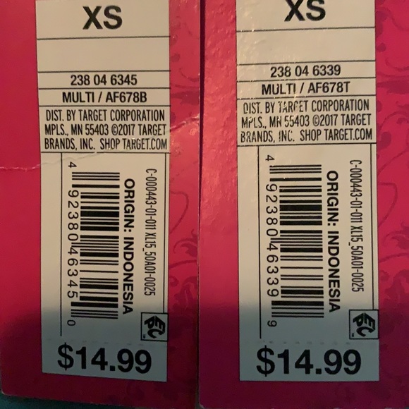 Swimwear 2 piece, XS, Yellow, Xhilaration (Target) - Picture 2 of 2